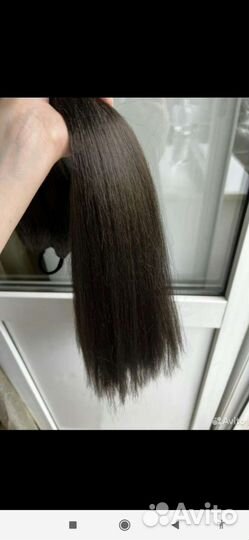 Накладной хвост на резинке волнистый красивый