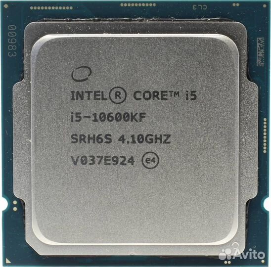 Процессор Intel Core i5 10600KF OEM CM807010428213