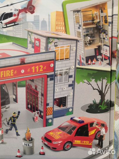 Игрушка пожарная часть