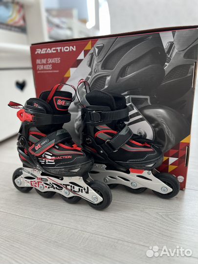 Детские раздвижные ролики oxelo 26-28