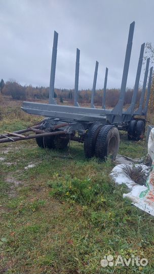 Прицеп лесовоз (сортиментовоз) МАЗ 837810-020, 2008