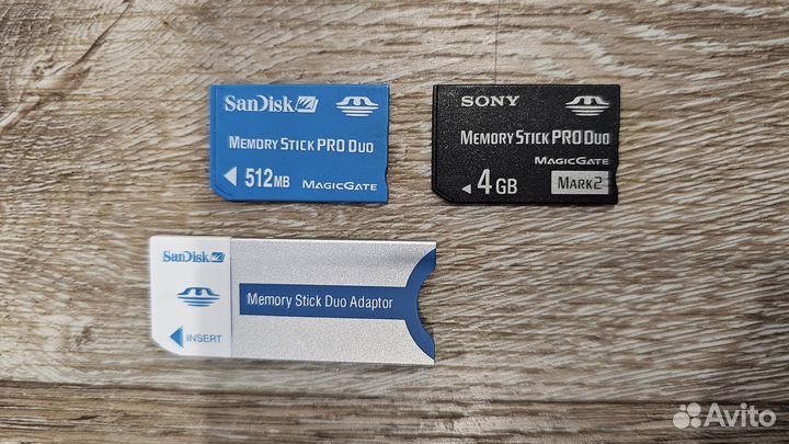 Карта памяти Memory Stick PRO Duo (Оригинал)