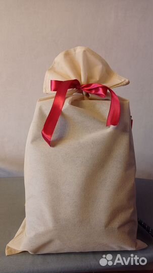 Подарочная упаковка мешок с завязками