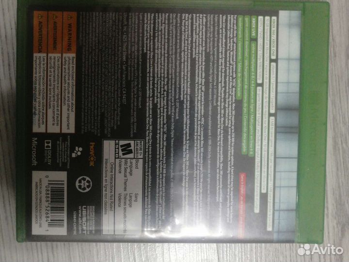 Игры на xbox 360 диск Assassin creed Revelations