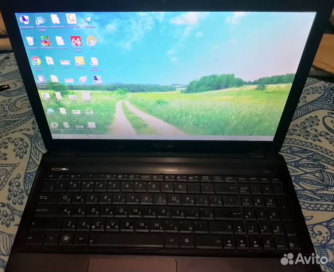 Ноутбук asus K55D / AMD A8 4500M