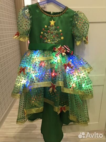 Карнавальный костюм Ёлочка Лучистая