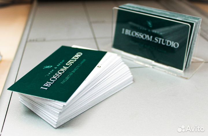 Печать визиток от 100 штук