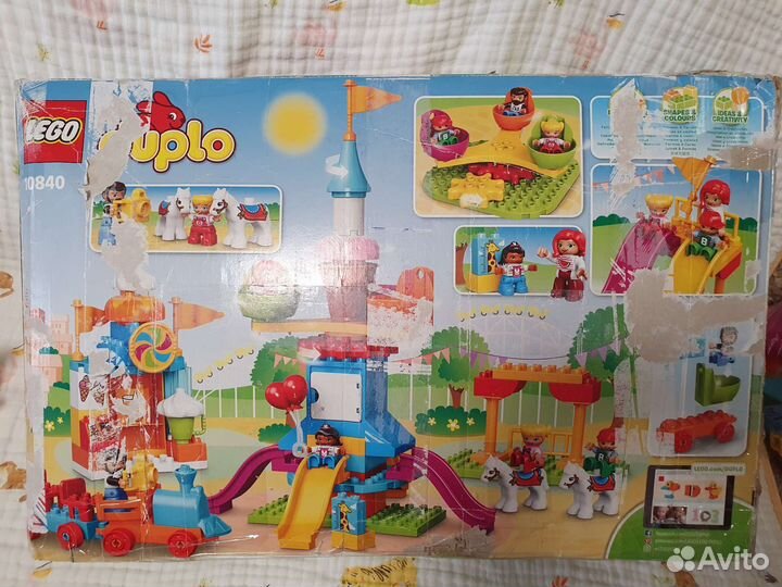 Конструктор lego duplo наборы 10840 и 10813