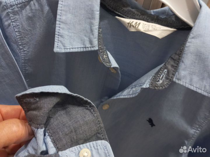 Рубашка для мальчика р 116-122