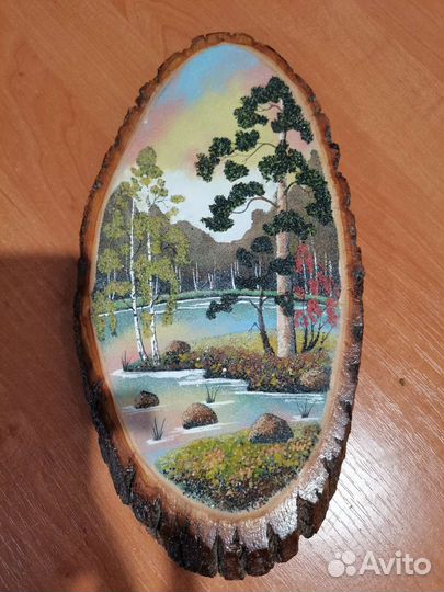 Панно из дерева