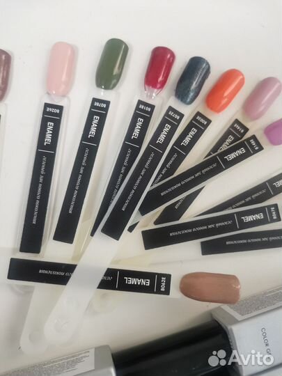 Гель лаки для маникюра набор бу