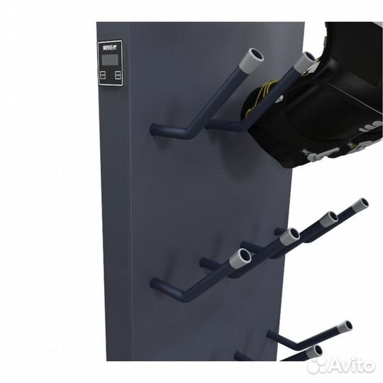 Сушильный стеллаж сл1-Эконом для обуви, односторонний 205х60х40см SLE-12