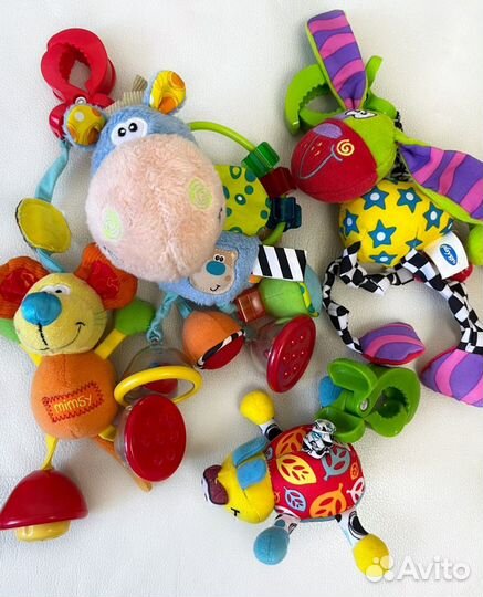 Подвески вибро и колокольчики Tiny love Lamaze