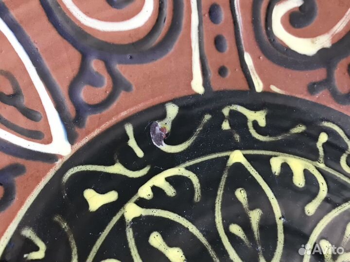 Блюдо глиняное Самарканд