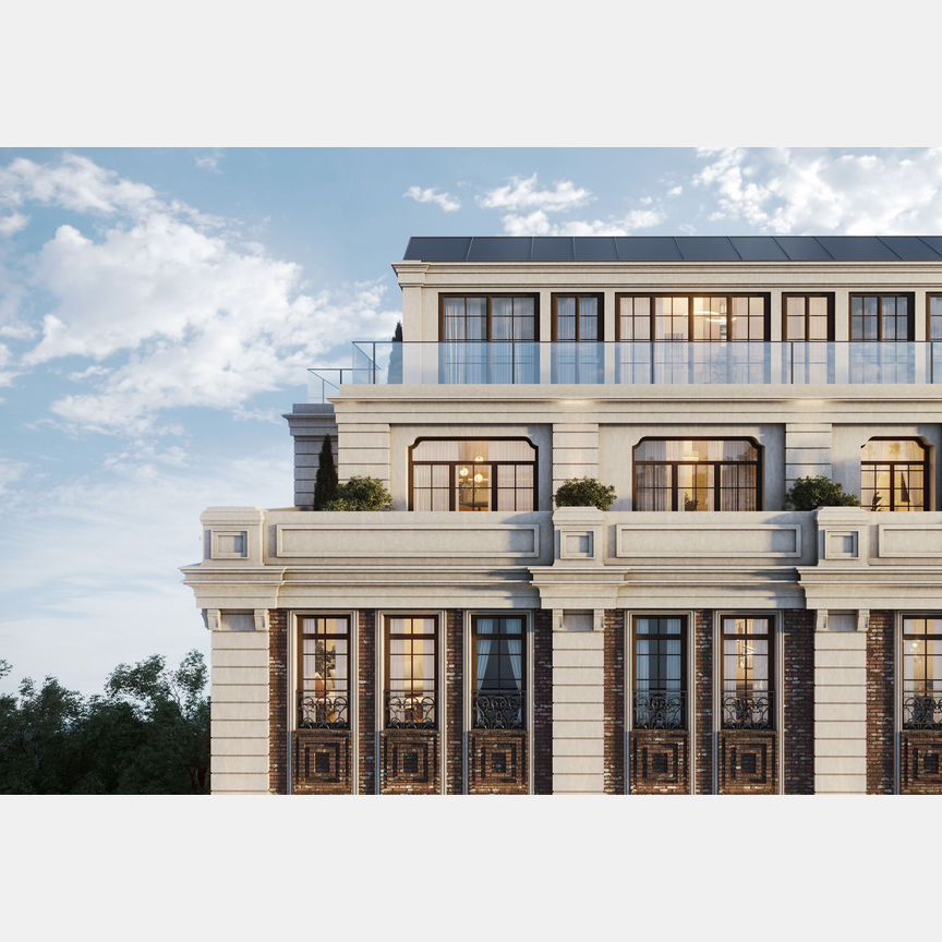 3-к. квартира, 134,4 м², 6/6 эт.