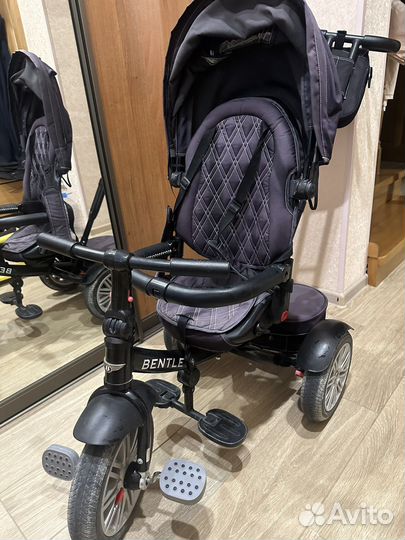 Велосипед с родительской ручкой