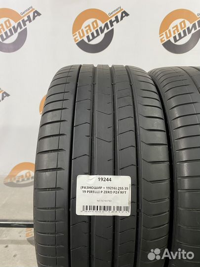 Pirelli P Zero PZ4 225/40 R19 и 255/35 R19