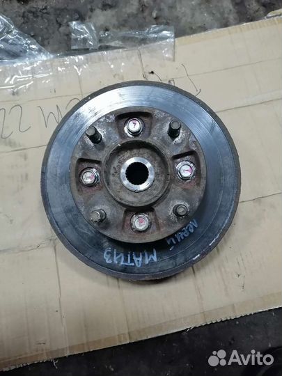 Кулак передний левый Daewoo matiz