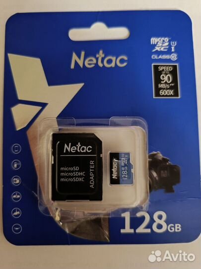 Карта памяти microsdxc 128 GB