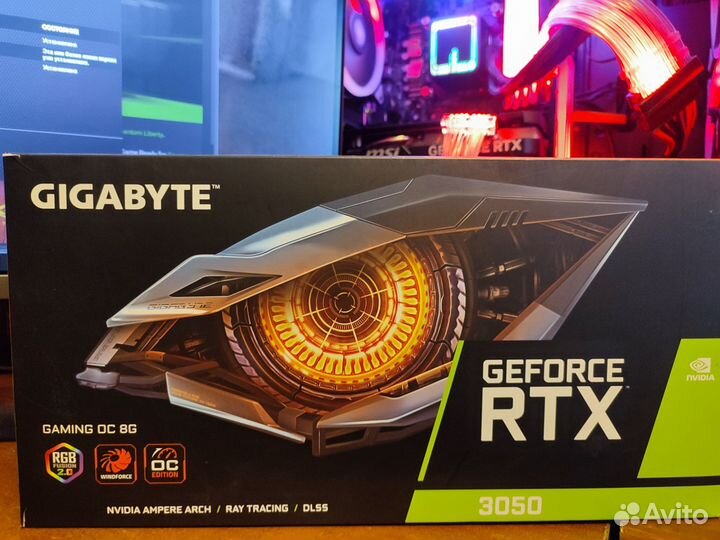 Видеокарты rtx 3050