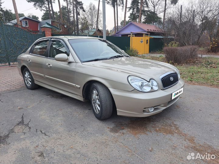 Hyundai Sonata 2.4 AT, 2004, 158 000 км