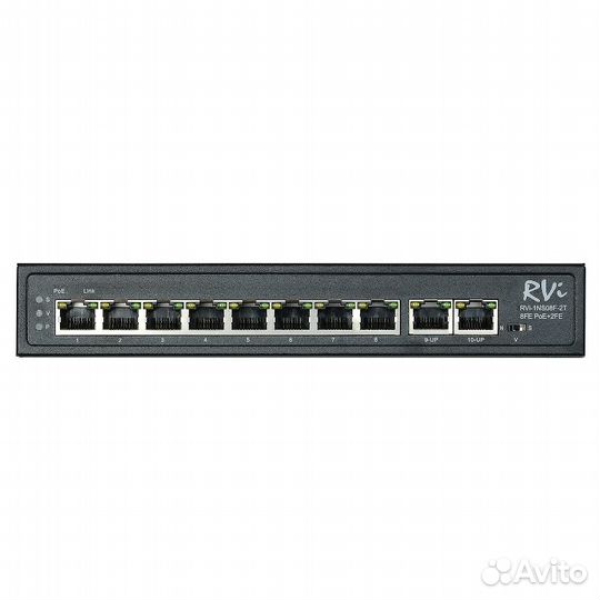 Коммутатор на 8 PoE портов RVi-1NS08F-2T