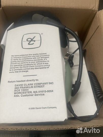 Авиационная гарнитура David Clark H10-13H