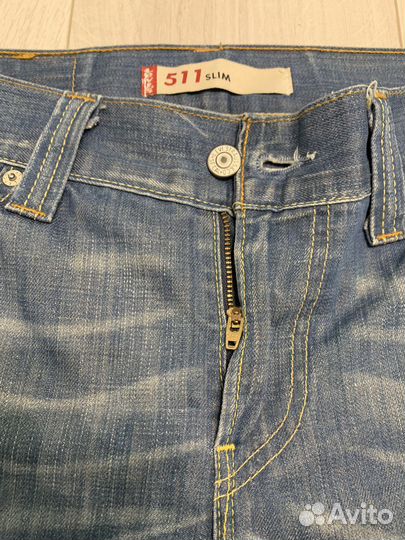 Летние джинсы Levis 511