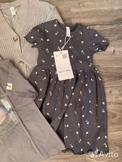 Вещи для девочки sela пакетом, р. 98