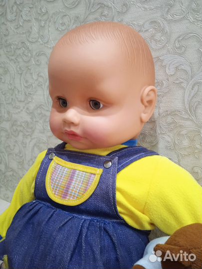 Кукла пупс мягкотелая 60 см