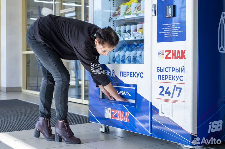 Снековый автомат Быстрый перекус 24/7