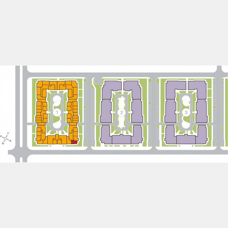 1-к. квартира, 42,9 м², 4/4 эт.