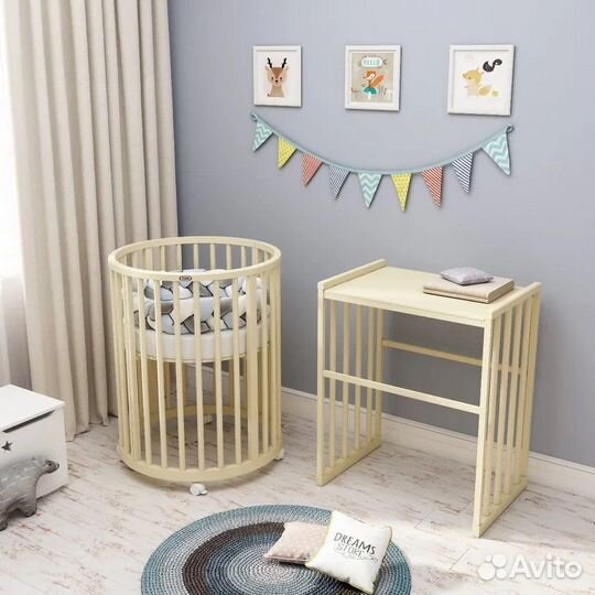 Детская кровать трансформер 7в1