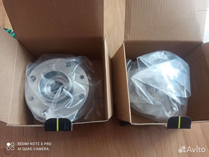 Передние ступицы