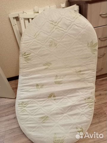 Матрас овальный на детскую кроватку
