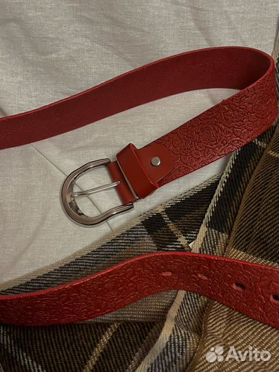 Ремень женский натуральная кожа