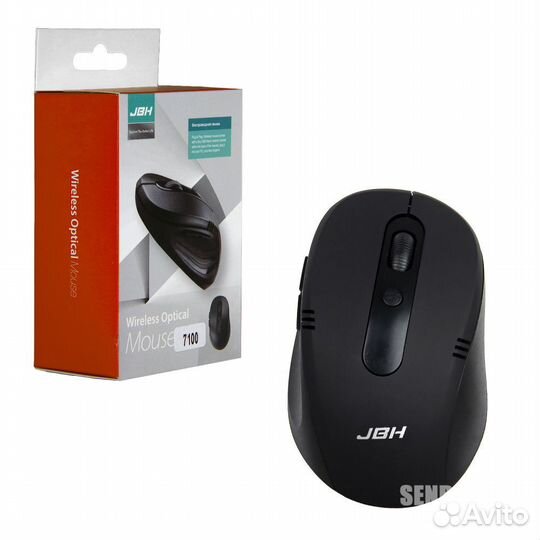 Беспроводная мышь JBH 7100, USB3.0, черный