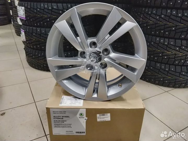 Диски Skoda Rapid II R15 Cygnus