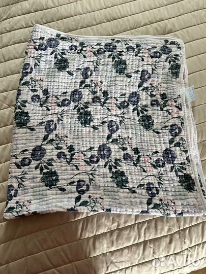 Одеяло Aden&Anais муслиновое Flowers bloom 112x112