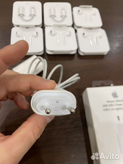 Наушники apple earpods lightning