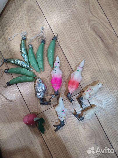 Елочные игрушки СССР