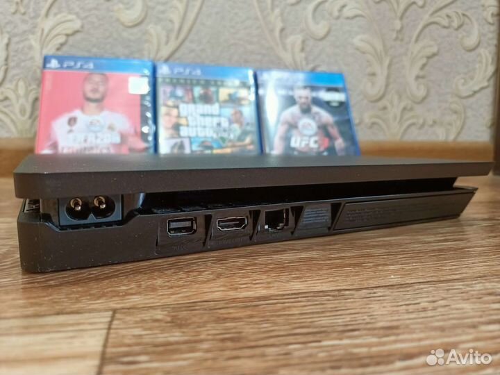 Sony PS4 slim 500gb+Игры