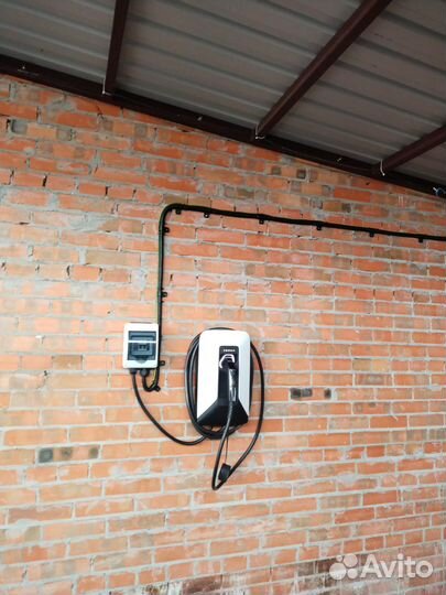 Установка зарядных станций для эдектромобилей