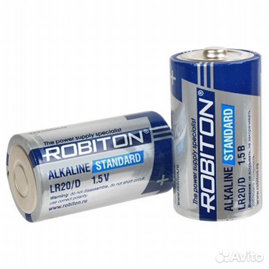 Элемент питания Robiton Standard LR20 bulk10 13985