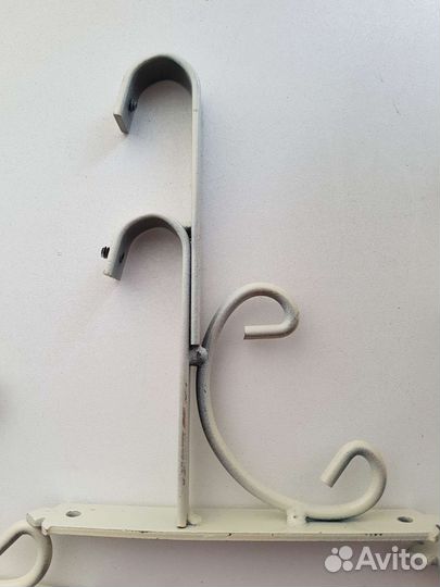 Держатель двухрядный «Завиток» 16 см