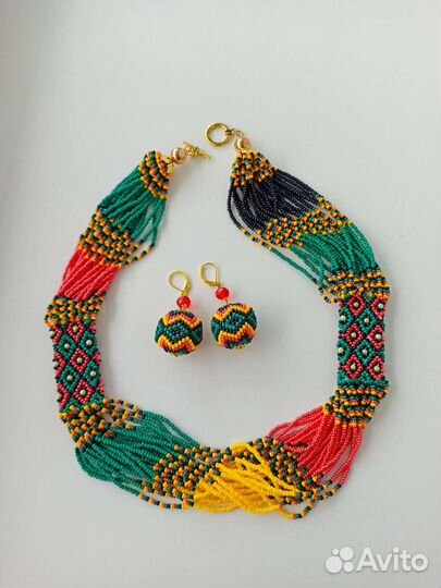 Комплект Цветное этно