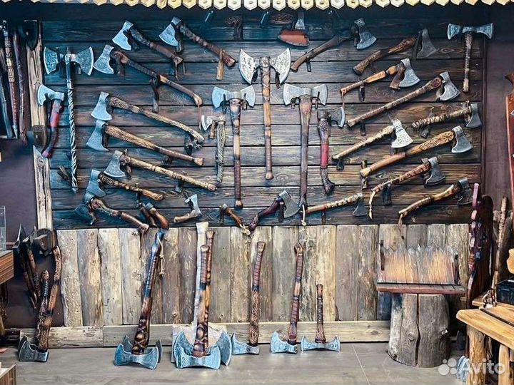 Топор кованый работа ручная