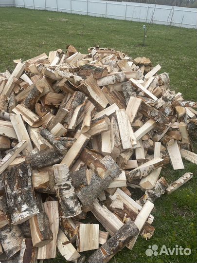 Дрова колотые