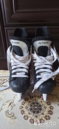 Коньки хоккейные 38 размер