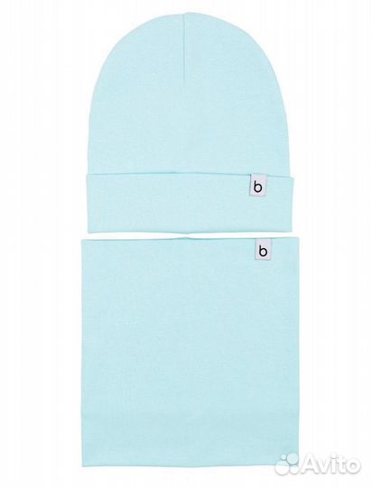 Новый комплект bodo шапка со снудом 46-48